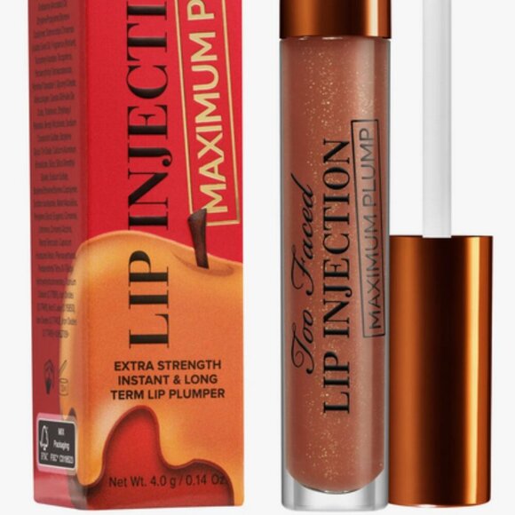 NEW Too Faced Lip Injection Maximum Plump Extra Strength Hydrating Lip Plumper - Picture 1 of 4